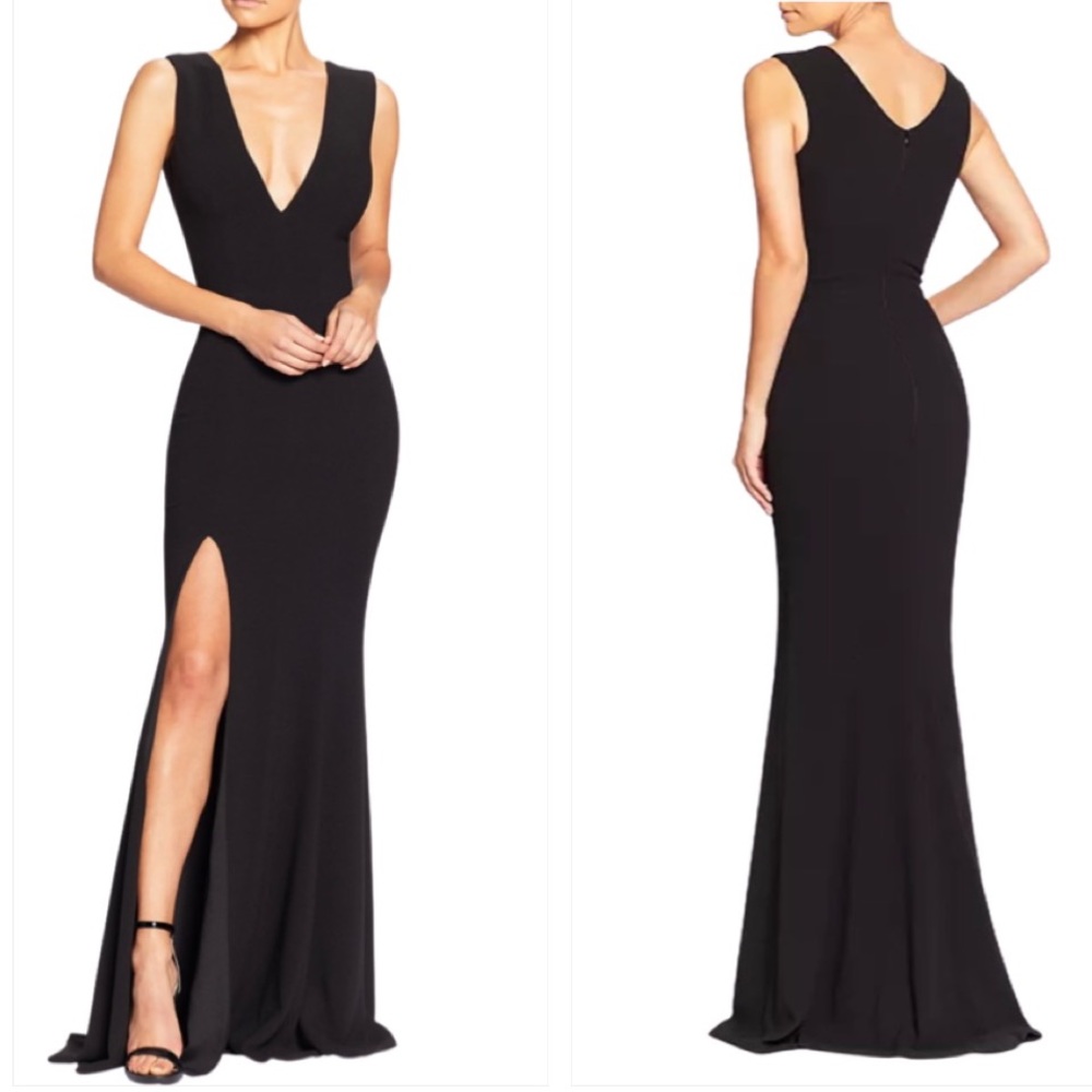 Elegant Black Evening Gown